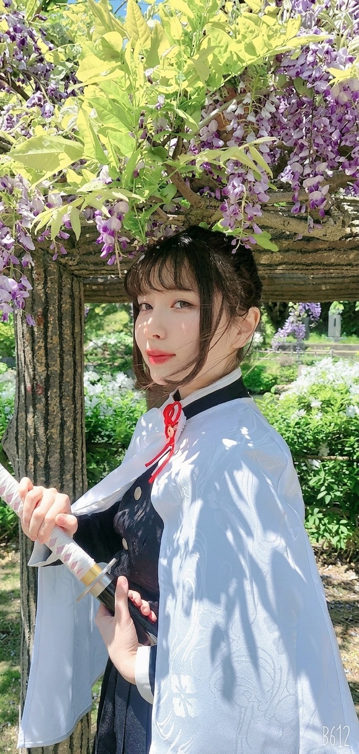 Kanao Tsuyuri cosplay. sample cover.